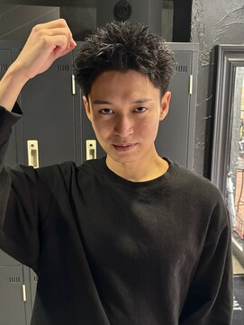 アウル 心斎橋(owl) 【刈り上げスパイキーショート】短髪/メンズカット/フェード