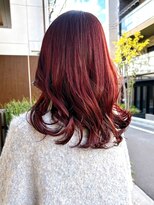 Say.メルティカラーフェミニンロング似合わせウェーブミディアム
