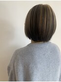 ショートボブ　髪質改善トリートメント