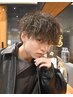 カット＋波巻きスパイラルパーマ￥13,500
