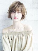 マッシュショート☆ホワイトブロンド☆髪質改善☆20代～50代