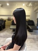 20代30代40代◎似合わせカット夏メテオカラー艶髪ストレート