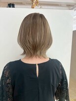 シーバイラヴィズム けやき通り2号店(Sea by LUVISM)&nbsp;ケアブリーチダブルカラー/グレージュ/くびれレイヤー