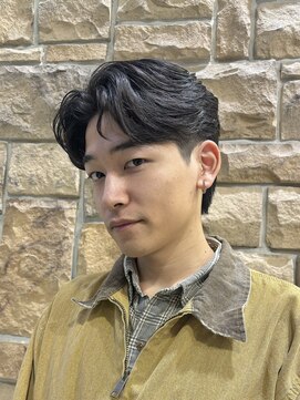 ゼスト 吉祥寺店(ZEST) 吉祥寺[鈴木楓竜]毛流れセンターパート【フェザーパーマ】