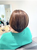 ショートボブ/大人ショート/ハイライト/ハンサムショート