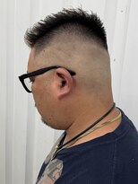 ココ 本八幡(KOKO)&nbsp;□フェードカット#ベリーショート#メッシュ＃ニュアンスパーマ