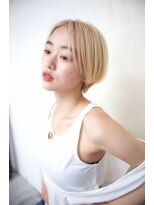 グランアージュ 船橋南口店(grandage)&nbsp;ハンサムショート/抜きっぱなしブリーチ/ダブルカラー/ 船橋
