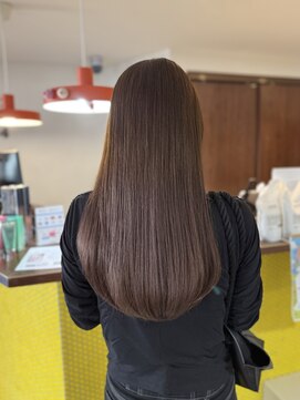 ヘアースペースブルーム プリュス 石橋店(HAIR SPACE BLOOM plus) 石橋阪大/チャコールベージュ/秋カラー/マロンブラウン/髪質改善