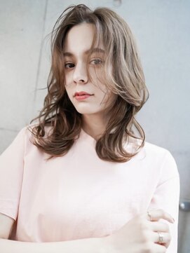 ギークス(GEEKS) 【GEEKS渋谷】ハッシュカット/顔周りレイヤー/冬カラー/20代30代