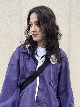 ラロ(raro) ハーフウェットが決め手のレイヤーパーマ