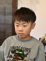 リム メンズヘア(LIM men's hair)&nbsp;束感男の子キッズマッシュ【キッズカット/メンズカット/倉敷】