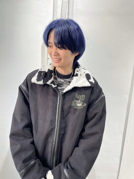 ミュー(Mu) 色落ちも綺麗なディープブルー