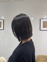 ジーナ 西新(Zina)&nbsp;髪質改善カラー/ミニボブ/TOKIOトリートメント