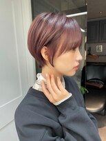 ロンドソレイユ 池袋(Lond soleil)&nbsp;大人ガーリー/レイヤーショート/前髪白髪/20代30代40代50代/池袋