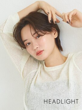 ボニア バイ ヘッドライト 大阪梅田店(BONIA by HEADLIGHT) クールショート#前髪なし小顔魅せ韓国レイヤーウルフ#イメチェン