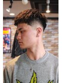 スキンフェードクロップメンズカット立川men's