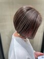 ラフィス ヘアー クラン 広島本通店(La fith hair clan) 細ハイライト派手すぎない