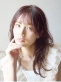 柔らか透け感ナチュラルウェーブ