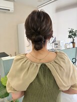 キートス 高知店(kiitos) 参列ゆるふわ大人ラフアレンジ