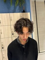 アース 郡山コスモス通り店(HAIR&MAKE EARTH)&nbsp;ふんわりニュアンスパーマ