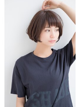 ラミ(L'ami) 【東 純平】大人かわいい 小顔 ひし形 ショートボブ
