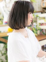 カバーヘア ブリス 戸田公園西口店(COVER HAIR bliss) ★オリーブアッシュx斜めバングの小顔ワンカール20代30代40代★7
