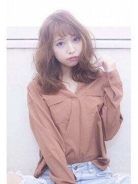 エント(ent) イルミナカラー×くびれセミディレイヤーワンカール