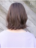 艶カラー　アッシュブラウン