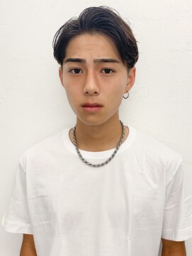 アカ(ACA) 刈り上げ バーバー パーマ マッシュ ツイスト スパイラル