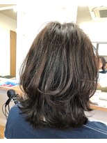 エクセル(excel)&nbsp;外はね内巻きミックススタイルです