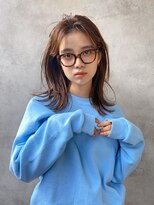 メゾンドイギー(MAISON de IGGY)&nbsp;オイルでサラッと耳掛けロブ◎