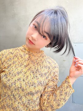 エース (ACE) ACE シースルーバング×黒髪ショート