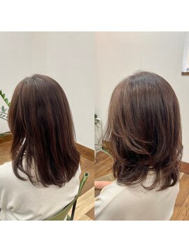 デュアル(dual) 50代／悩み解決☆ミディアムヘア　静岡市／葵区