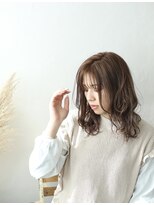 グラムヘアデザイン(g. hair design)&nbsp;《 ナチュラルハイライトでふんわり明るくコントラストを * 》
