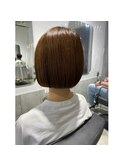 髪質改善/切りっぱなし/ショートボブ/大人ショート/大倉山