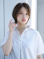 エインアンリー 表参道(AIN.ANLY.)&nbsp;前髪なし外はねウルフボブ20代30代40代【AIN.表参道】川原大地