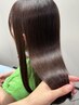 【髪質改善】髪質改善TR＋premiumカラー＋カット＋プチスパ/14900