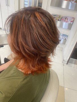 リタ ハマセン(LiTA. hamasen) デザインハイライトとインナーカラー