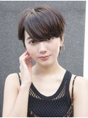 大人マッシュショート／丸みショート／イメチェン／30代40代50代