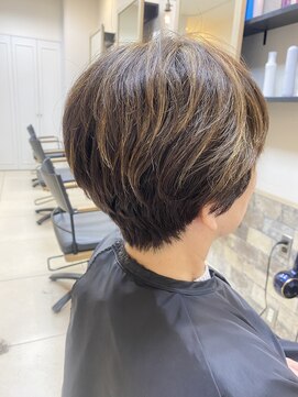 リアン(Lien) ショート/白髪ぼかしハイライト