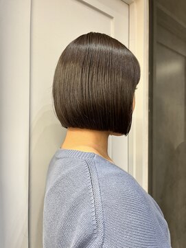 ロンドソレイユ 池袋(Lond soleil) ボブ/前髪カット/レイヤーカット×ケアブリーチ/デザインカラー