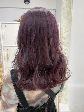 カフカ(CAFCA) ラベンダーカラー/ロングボブ