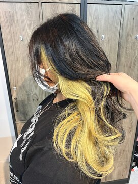 ロム(Rom.) inner color×yellow