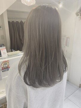 ネオリーブカフ 鶴ヶ峰店(Neolive caff) 髪質改善カラー×シフォングレージュ