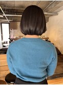 〈門前仲町 マンツーマン〉ボブ×透明感カラー