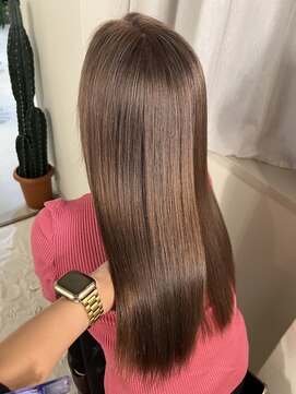 ココルアナ(coco luana) ミルクティー/グレージュ/髪質改善/ダブルカラー/学割