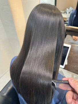 ケー 北千住(K.) 髪質改善高級ケラチントリートメント×うる艶グレージュカラー