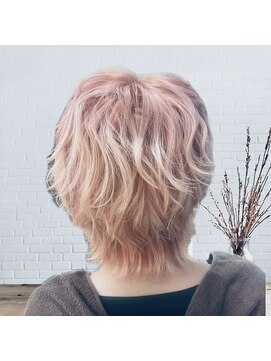 リノショアーズ 元町店(RINOSHORES) 20代30代ダブルカラーブリーチ立体感グラデーション透明感