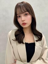 アッシュ 中野店(Ash)&nbsp;イメチェン/似合わせカット/フルバング/レッドブラウン/中野