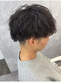 ニュアンスパーマ/スペインカール/スパイキーショート/MEN'S
